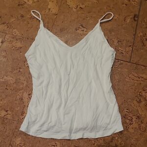 White Spaghetti Strap Top